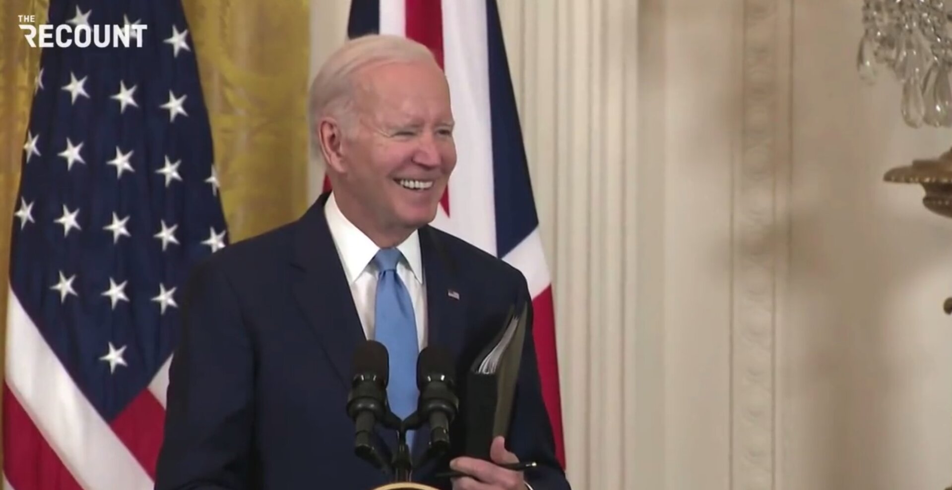‘I’m Joking’: Biden Has 3-Word Question About Bribery Allegations