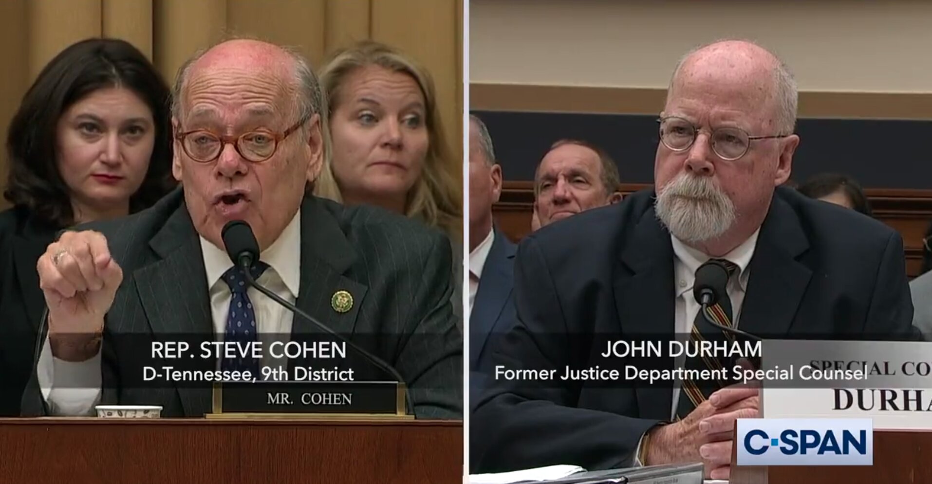 Watch: Durham Receives Applause for His Response to Dem’s Warning About Damage to His Reputation