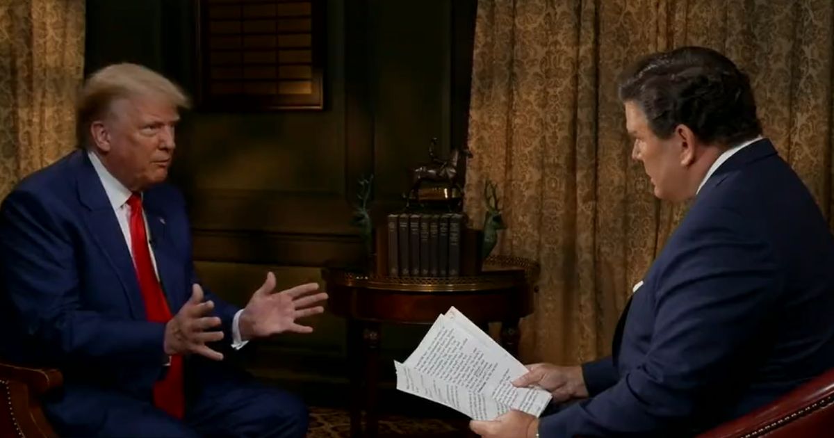 On Monday, Former President Donald Trump talked to Bret Baier on Fox News about his previous administration and current support.