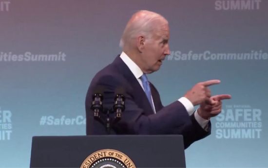 Biden Helped Off Stage After Puzzling Remark Regarding the Deceased Queen of England