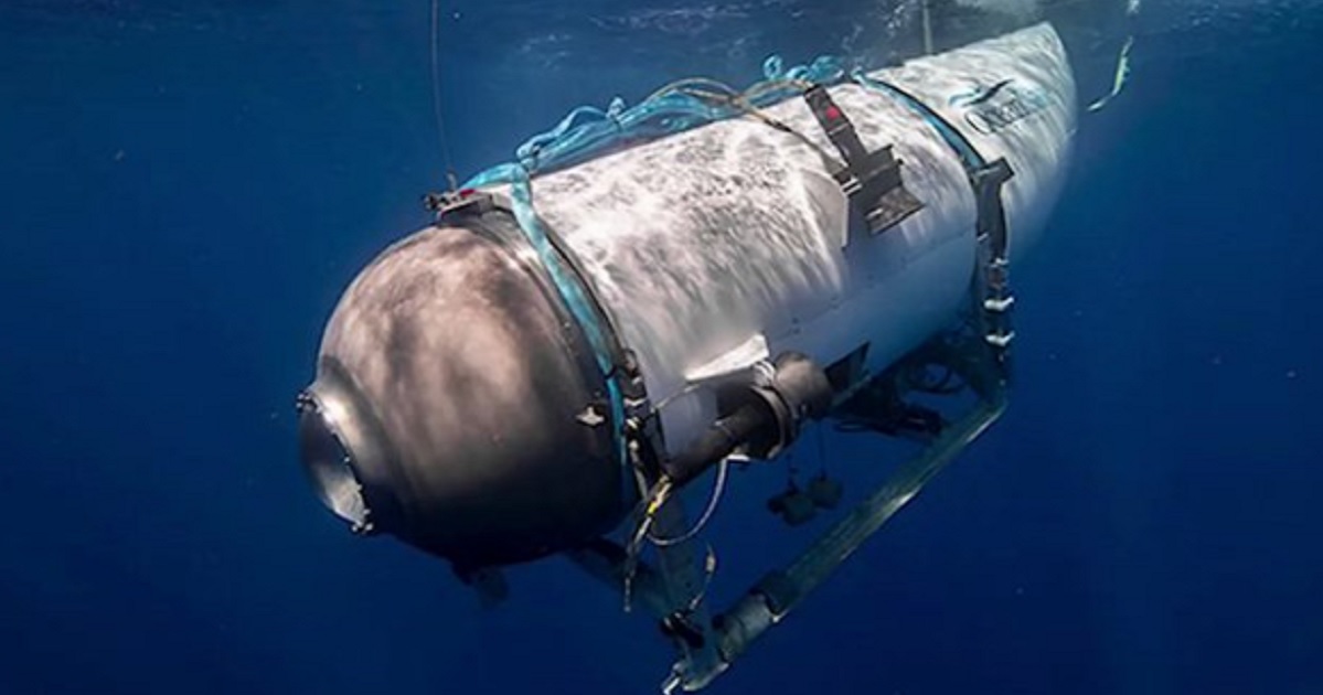 The Titan submersible.