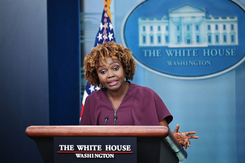 WH Press Sec Has Most Absurd Response When Asked About Biden Going After Home Appliances