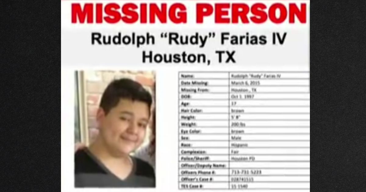 Police are still piecing together evidence in the case of Rudy Farias, who was falsely reported missing for eight years.