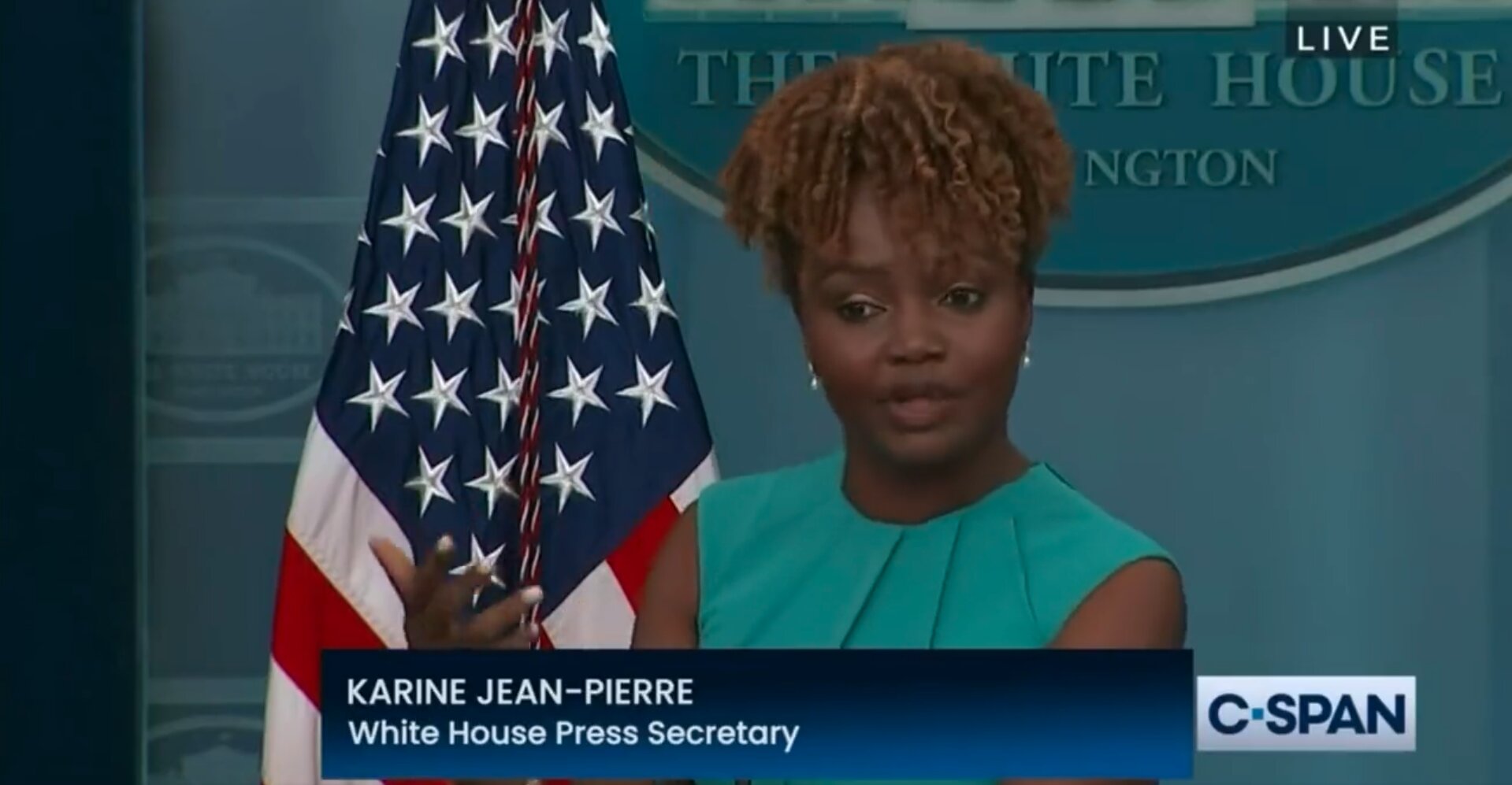 KJP Scolds Reporters for Asking if Cocaine at the WH Belonged to a Biden