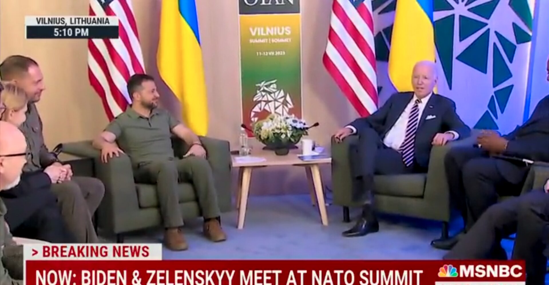 Biden Mocks Reporter for Asking Zelenskyy About How Soon Ukraine Wants to Join NATO