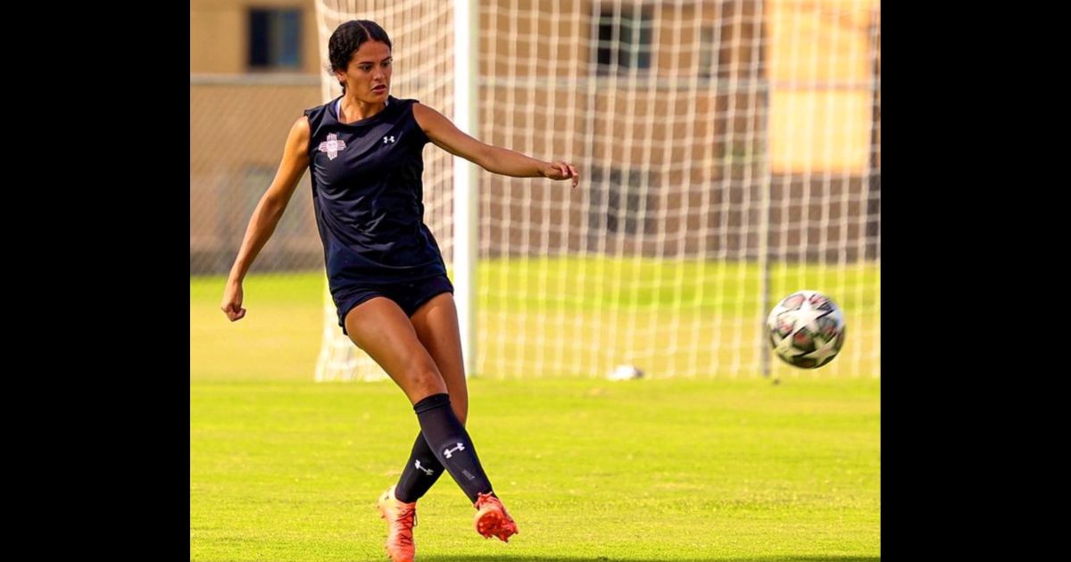 Thalia Chaverria, a soccer player at New Mexico State University, died unexpectedly on Monday.