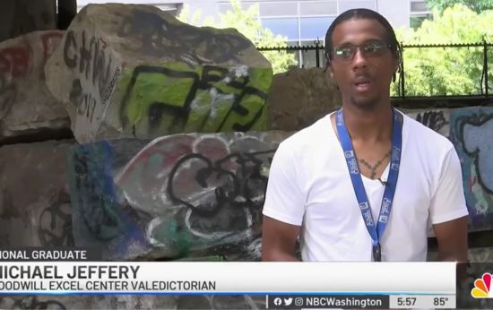 Man Who Became Valedictorian of High School Slept Under DC Bridge