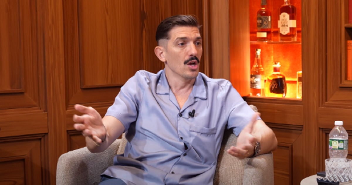 Comedian and actor Andrew Schultz co-hosts the podcast "Brilliant Idiots" on Friday.