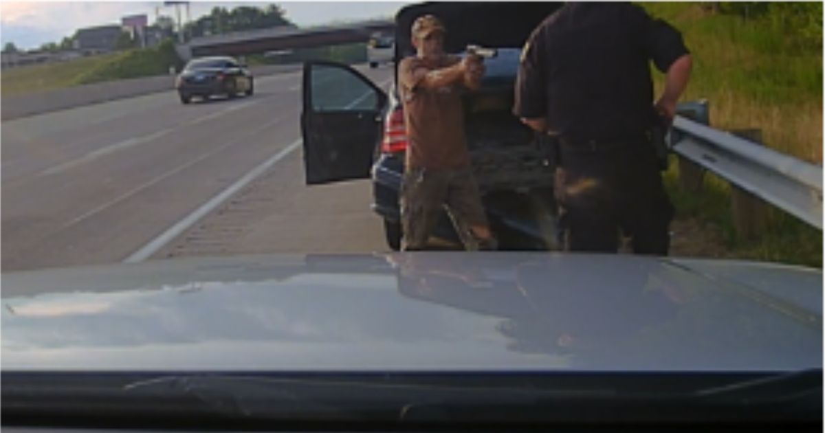 North Carolina state trooper Jeffrey Dunlap was shot in the chest before he returned fire and killed his assailant, Wesley Scott Taylor, on July 3.