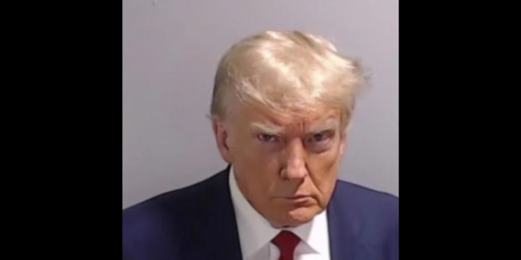 The above image is of former President Donald Trump.