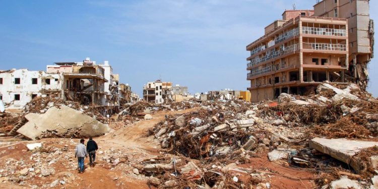 30,000 People Displaced in Libya As the Flooding Death Toll Climbs