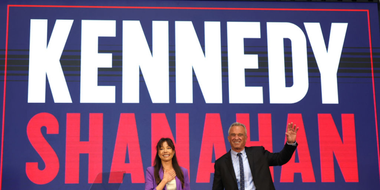 RFK Jr. Picks Political Novice Shanahan as Running Mate