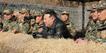 North Korean leader Kim Jong Un attended a military drill on Wednesday, where he supervised exercises that simulate an 'actual war,' according to the state-run Korean Central News Agency.