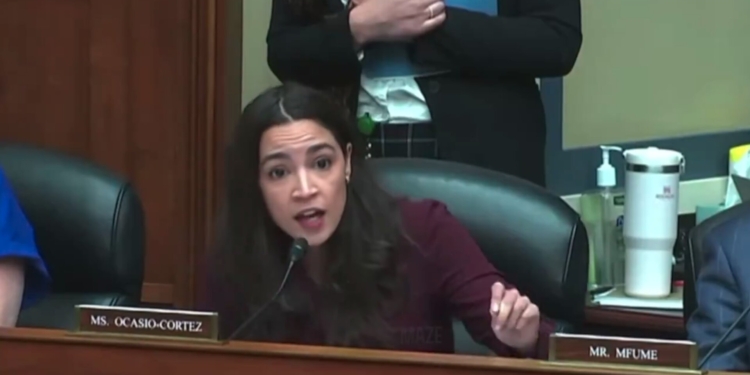 Watch: AOC Has ‘Mental Breakdown’ When Witness Testifies Biden Committed a Crime