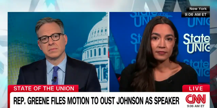 AOC Predicts Dems Might Help Save Mike Johnson — But It Will Not Be ‘Free’