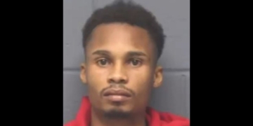 A police mugshot of Cory Alvarez, a migrant accused of raping a 15-year-old girl in Massachusetts.