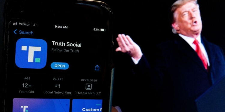 Trump Sues Truth Social Co-Founders