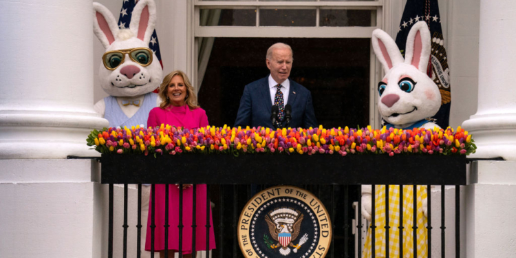Watch: Biden Botches Name of Easter Bunny During White House Easter Egg Roll, Gets Ruthlessly Mocked