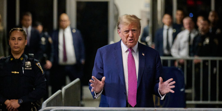 Trump Goes on Offense Before Court Friday