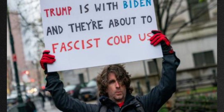Before setting himself on fire, Max Azzarello published a manifesto on Substack that claimed, "This extreme act of protest is to draw attention to an urgent and important discovery: We are victims of a totalitarian con, and our own government (along with many of their allies) is about to hit us with an apocalyptic fascist world coup."