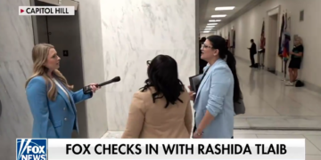 Tlaib Declines to Condemn ‘Death to America’ Chants When Confronted by Fox Reporter: ‘I Don’t Talk to Fox News’