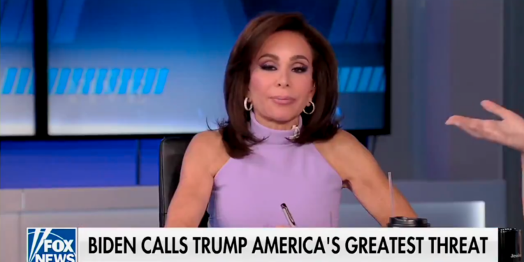 Jeanine Pirro Spars With Liberal Co-Host Over Whether Trump is ‘Afraid’ of ‘What’s Going to Happen’ in His Trials