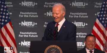 Biden Mocks Trump With COVID Bleach Claim: ‘He Missed, It All Went to His Hair’