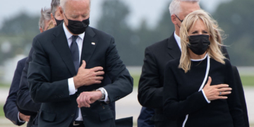 Psaki Claims Biden Was Not Looking at His Watch During Ceremony for Soldiers Killed in Afghanistan