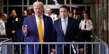 Trump Claims Judge in Hush Money Trial Is ‘Making Big Money off of This Scam’
