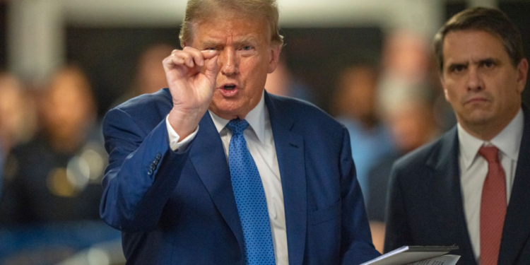 Trump Blasted for Sharing Ad With ‘The Creation of a Unified Reich’ Text — But There’s More to the Story