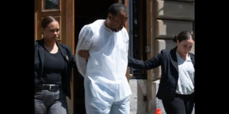 Kashaan Parks was arrested Saturday in New York City.