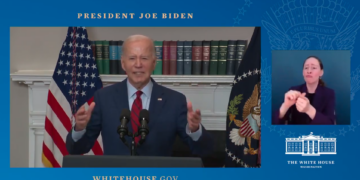 Biden Speaks Out Against ‘Violent’ Demonstrations Amid Anti-Israel Protests