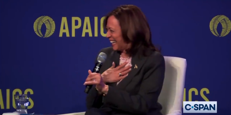Harris Blasted After Dropping an F-Bomb at Event