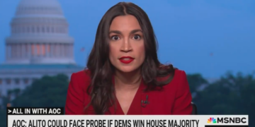 AOC Claims Justice Alito ‘Identified Himself’ With ‘The Same People Who Raided the Capitol’