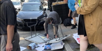 On Tuesday, Trump Team volunteers were allegedly attacked outside of an event for Kamala Harris in Pennsylvania.