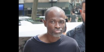 This X screen shot shows Nile Taylor, who has been linked to a pair of fire attacks on the NYC subway.