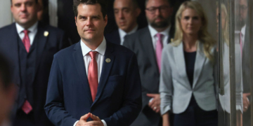 Gaetz Claims Trump Was ‘Trashing’ Ukraine Aid to Mike Johnson’s Face: ‘So Epic’