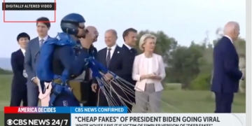CBS News Shamelessly Covers for Biden by Labeling Damaging Video of Him ‘Digitally Altered’