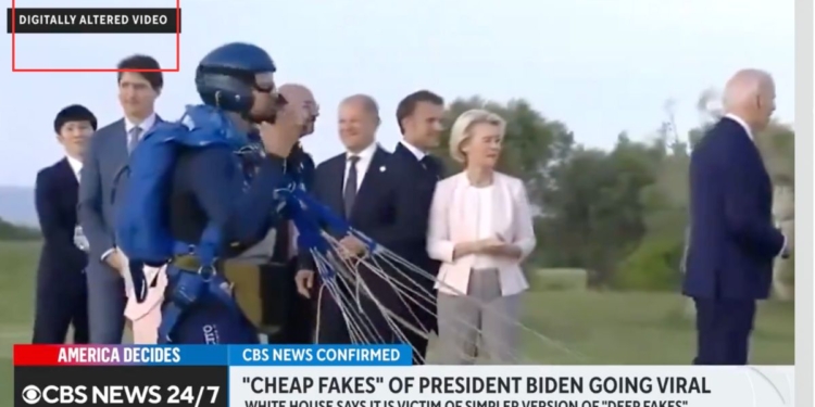 CBS News Shamelessly Covers for Biden by Labeling Damaging Video of Him ‘Digitally Altered’