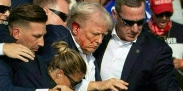 Trump Refutes Wray Testimony Over ‘Shrapnel’ Hitting Him in Assassination Attempt