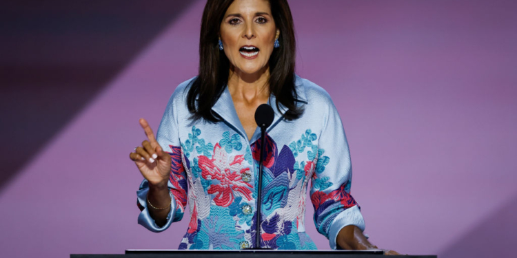 Haley Declares Trump Has Her ‘Strong Endorsement’ in Unifying Speech