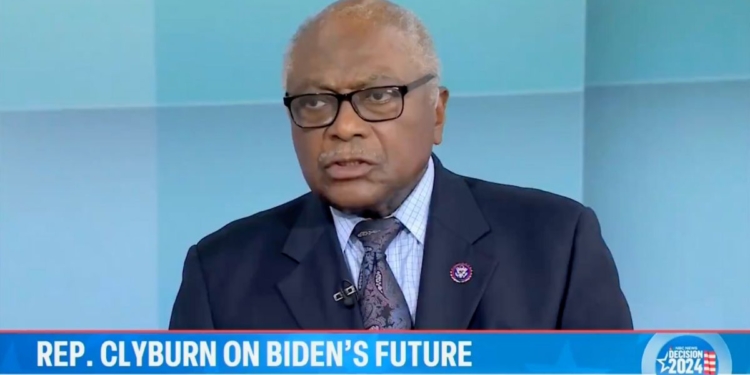 Clyburn Blames Biden’s Verbal Flubs on Him ‘Working to Overcome the Stutter’