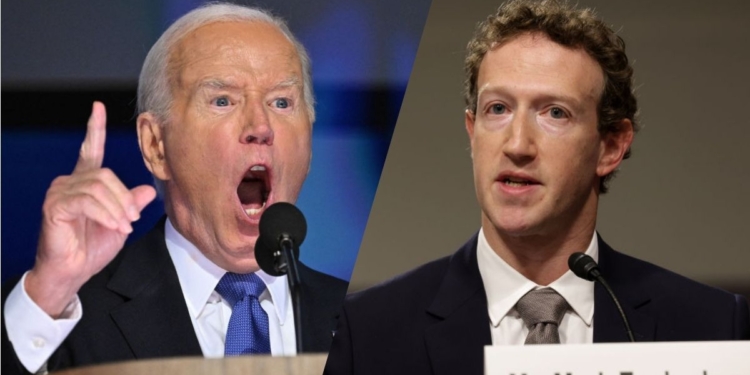 Zuckerberg Admits ‘Pressure’ From Biden Admin to Censure Content – White House Responds