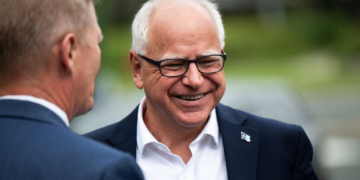 House Dems Like Tim Walz for Harris VP Pick
