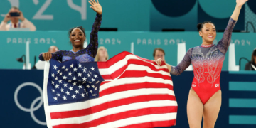 Simone Biles Appears to Take a Jab at Trump After Winning Gold Medal
