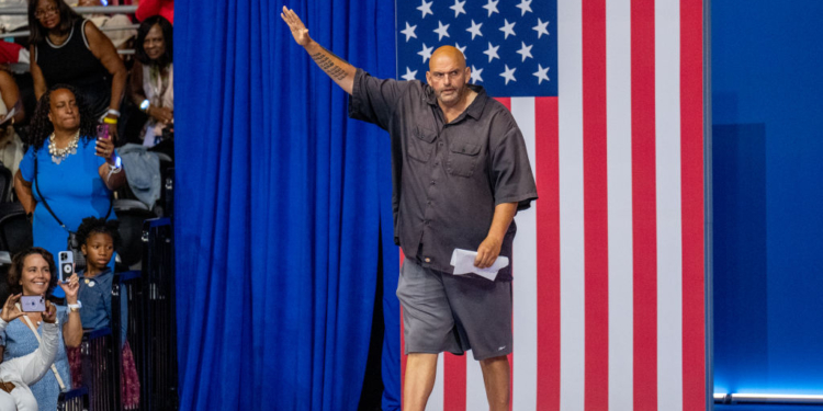 Fetterman Pushes Back on Shapiro Questions:  ‘Why Are We Talking About This Weird Stuff?’