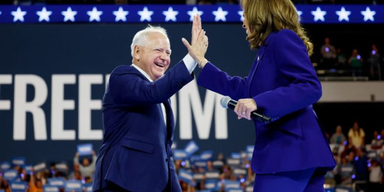 Harris, Walz Set First Ever Interview With CNN