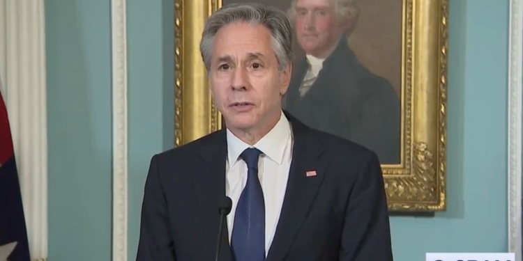 Blinken Blasted After Urging ‘All Parties’ to ’Ease Tensions’ As Iran Is Expected to Strike Israel