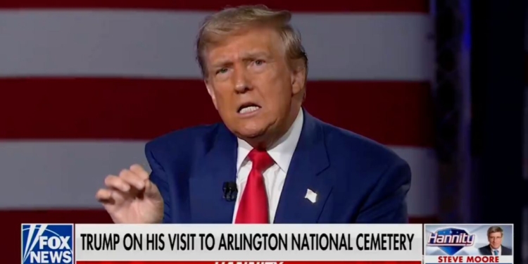 Trump Says Biden, Harris ‘Killed’ 13 US Service Members During Withdrawal From Afghanistan