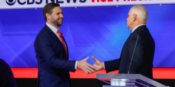 Vance, Walz Square Off in Debate, Discuss Policies